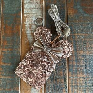 Disney Parks Loungefly Rose Gold Lanyard